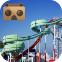 VR Water Park Water Stunt Ride Icon