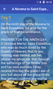 A Novena to Saint Expeditus screenshot 1