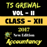 Account Class-12 Solutions (TS Grewal Vol-2) 2017 screenshot 8