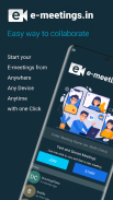 eMeetings  - Best HD Video Conference App screenshot 1