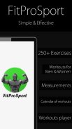 Fitness Coach FitProSport screenshot 4