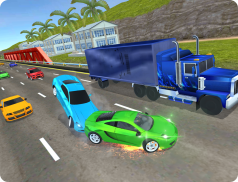 High Speed Traffic Car Driving Road Race Simulator screenshot 9