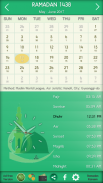 Adjustable Islamic Calendar - Azan, Ramadan Time screenshot 9