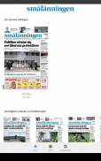 Smålänningen e-tidning screenshot 4