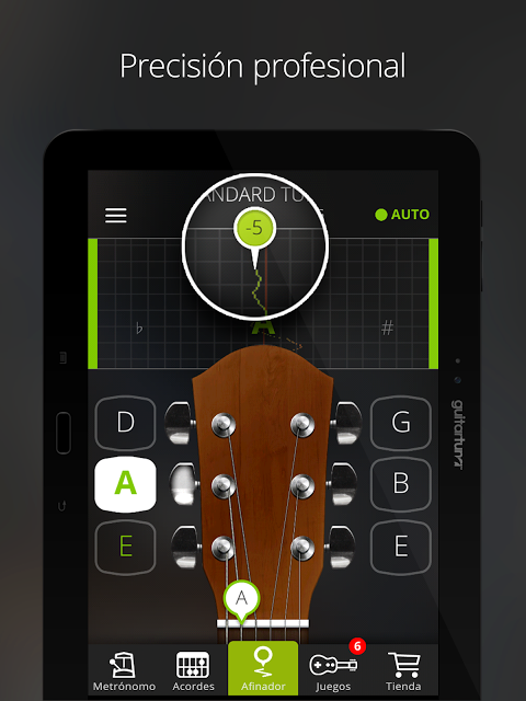 Atento Sillón binario Afinador guitarra -Guitar Tuna - Descargar APK para Android | Aptoide