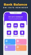 Bank Balance Check, EMI Remind screenshot 1