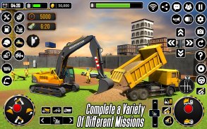 Городской тяжелый экскаватор: строительный кран screenshot 2