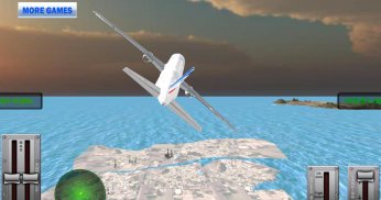 Flight simulator boeing 3D fly screenshot 0
