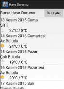 Weather in Turkey screenshot 1