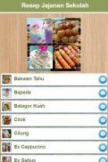 Resep Jajanan Sekolah screenshot 1