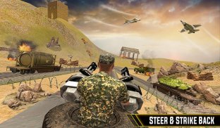 Army Train Shooting Games 3D screenshot 1
