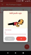 Push ups Logger screenshot 1