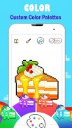 PixPanda - Color by Number Pixel Art Coloring Book screenshot 5