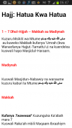 Hajj in Swahili screenshot 1