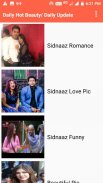 Sidnaaz Love Status screenshot 1