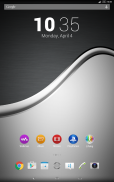 Silver Brushed for Xperia screenshot 10