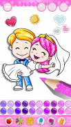 Bride and Groom Coloring book screenshot 13