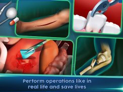 Хирургия Доктор Тренажер Игры screenshot 1