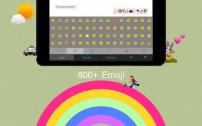 Teclado Emoji- Smiley Colorido screenshot 4
