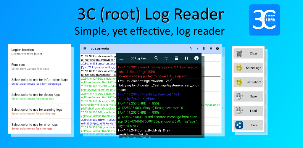 C log system