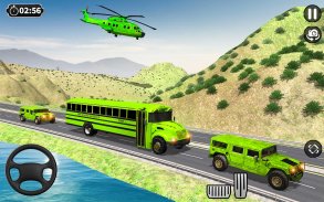 US Army Transport Truck: Multi Level Parking Games screenshot 1