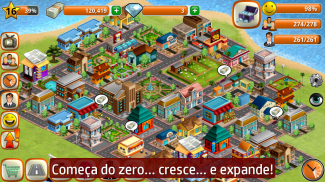 A Vila: simulador de ilha Village City Simulation screenshot 1