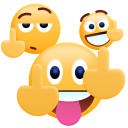 Middle Finger Emoji Sticker