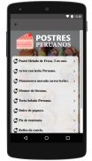 Postres Peruanos: Recetas Faciles y Deliciosas screenshot 0