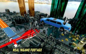 Extreme Limo Mega Ramp - Car Driving Games 3D screenshot 2