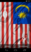 Flag of Malaysia 3D Wallpapers screenshot 3