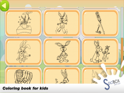 rabbit coloring book screenshot 5