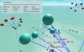 Blockchain 3D and VR Explorer screenshot 2