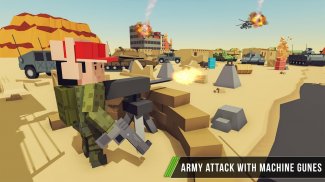 Blocky Army Base: Modern War Strike screenshot 1