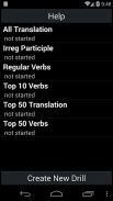 Portuguese Verb Trainer screenshot 0