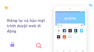 Aloha Browser Lite - Duyệt VPN riêng tư & miễn phí screenshot 1