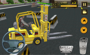 Nyata Kota Forklift Tantangan screenshot 4