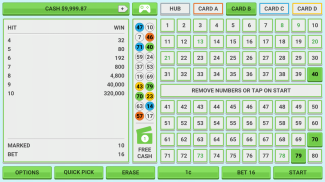 Colorful Keno: Las Vegas Casino Keno 4 Card Keno screenshot 13