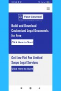 Fast Counsel: Make Legal Documents for Free screenshot 0