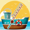 Sea Fishing Game Icon