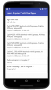 Learn Angular 7 with Real Apps screenshot 3