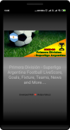 Primera Division Superliga Argentina Live Score screenshot 1