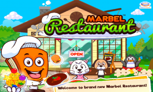 Marbel Restaurant - Kids Games screenshot 0
