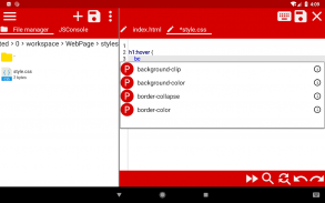 WebCode - html, css, js ide screenshot 10