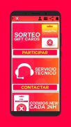 Tarjetas de regalo - Gift Cards - Earn Rewards screenshot 0