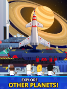 Rocket Star - Império Espacial screenshot 0