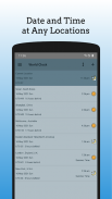 World Clock - TimeZone Widget screenshot 5