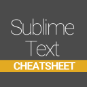 Sublime Text Cheatsheet