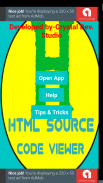 HTML Source Code Viewer-Convert any web page to HTML screenshot 1