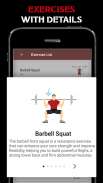 Gym Workout Legs Training App screenshot 1