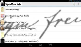 Sigmund Freud Books Free screenshot 0